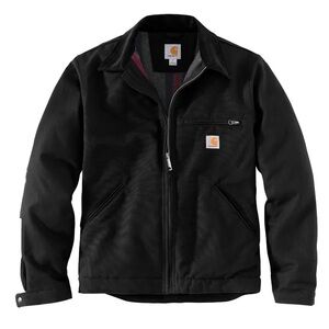 Carhartt Detroit Jacket Warm Black Blanket Lined Relaxed Fit